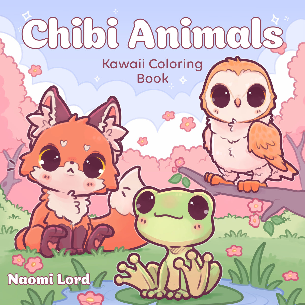 Penguin Random House Books > Coloring Books Chibi Animals: Kawaii Coloring Book 9798217434411 PRH-9798217434411