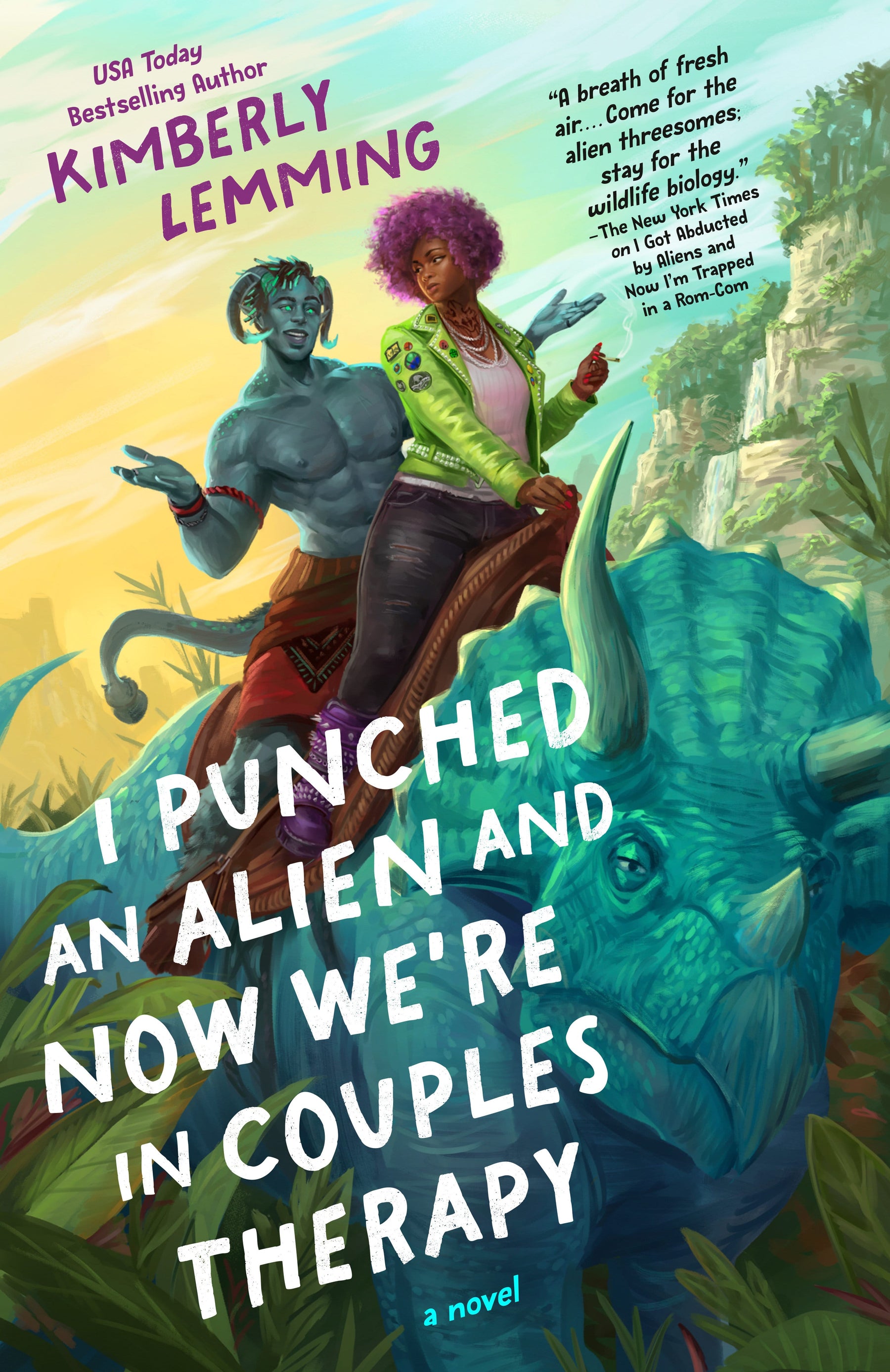 Penguin Random House Books > Fiction > Science Fiction I Punched an Alien and Now We're in Couples Therapy TP 9780593818657 PRH-9780593818657