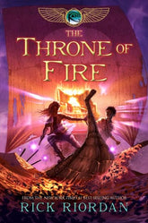 Penguin Random House Books > Fiction The Throne of Fire (Kane Chronicles, Book II) by Rick Riordan (Hardcover) 9781423140566