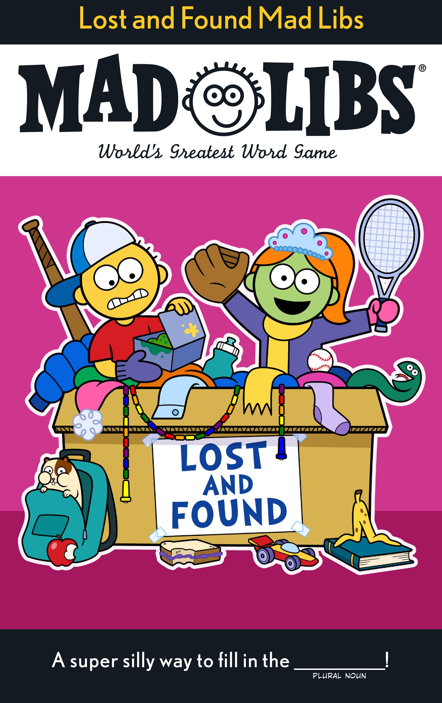 Penguin Random House Books > Non-Fiction > Kids Lost and Found Mad Libs (Release Date: 11/04/2026) 9798217144839 PRH-9798217144839
