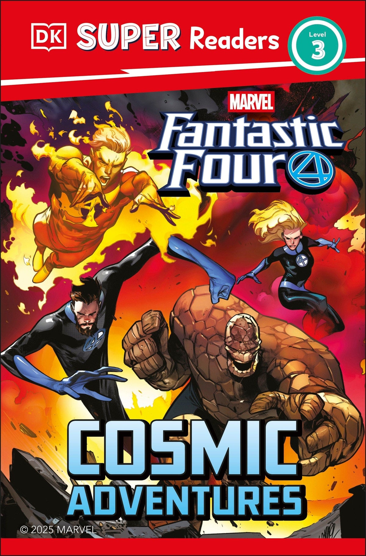 Penguin Random House Graphic Novel DK Super Readers Level 3 Marvel Fantastic Four Cosmic Adventures TP 9780593960813 PRH-9780593960813