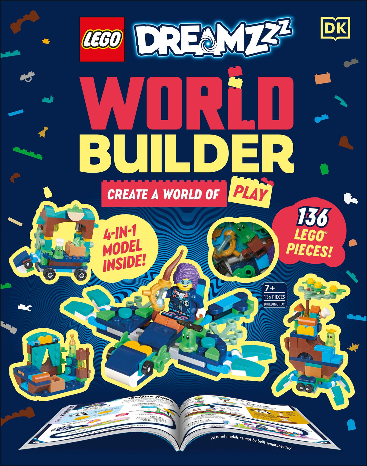 Penguin Random House Graphic Novel > Kids LEGO DreamZzz World Builder 9780593965887 PRH-9780593965887