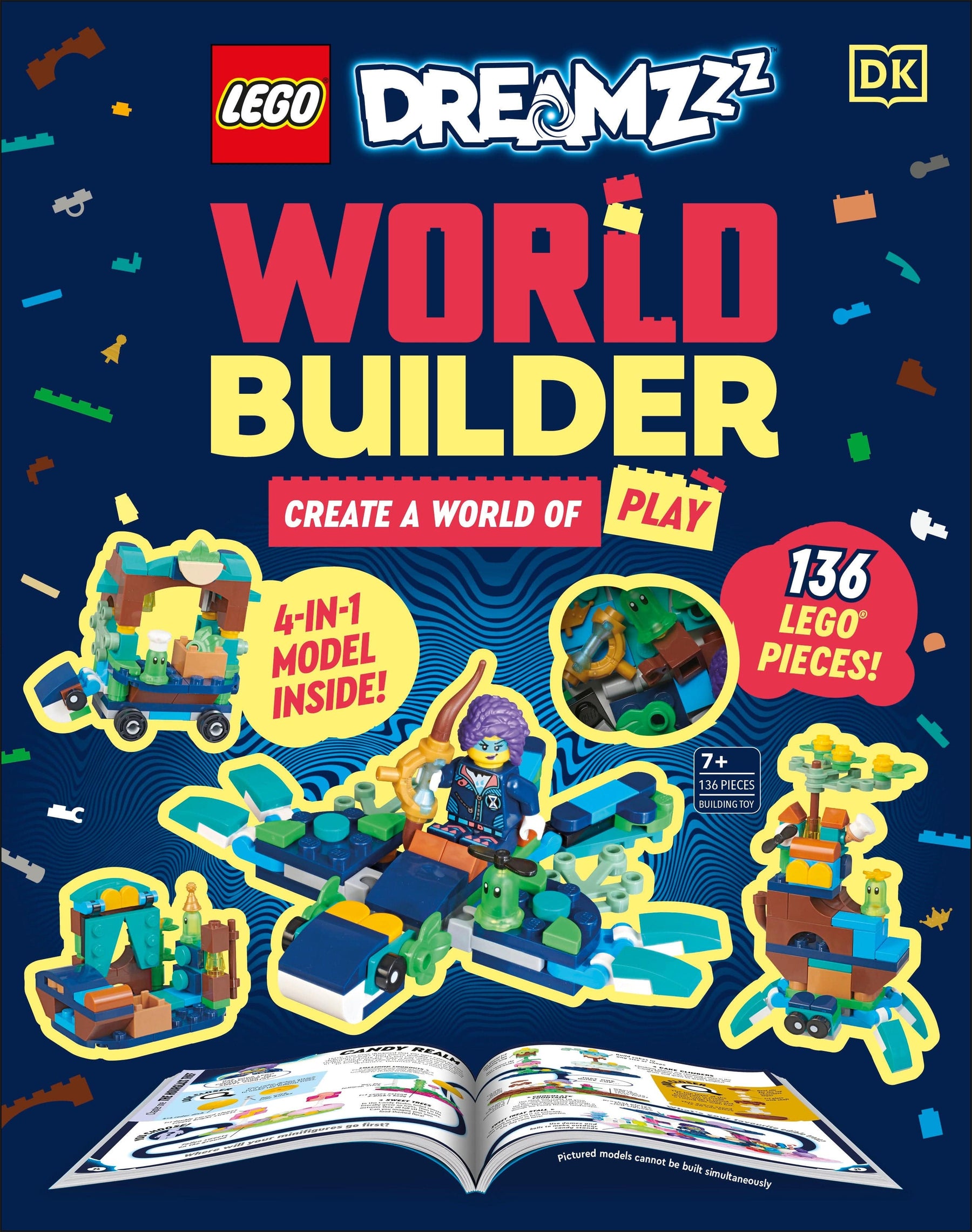 Penguin Random House Graphic Novel > Kids LEGO DreamZzz World Builder 9780593965887 PRH-9780593965887
