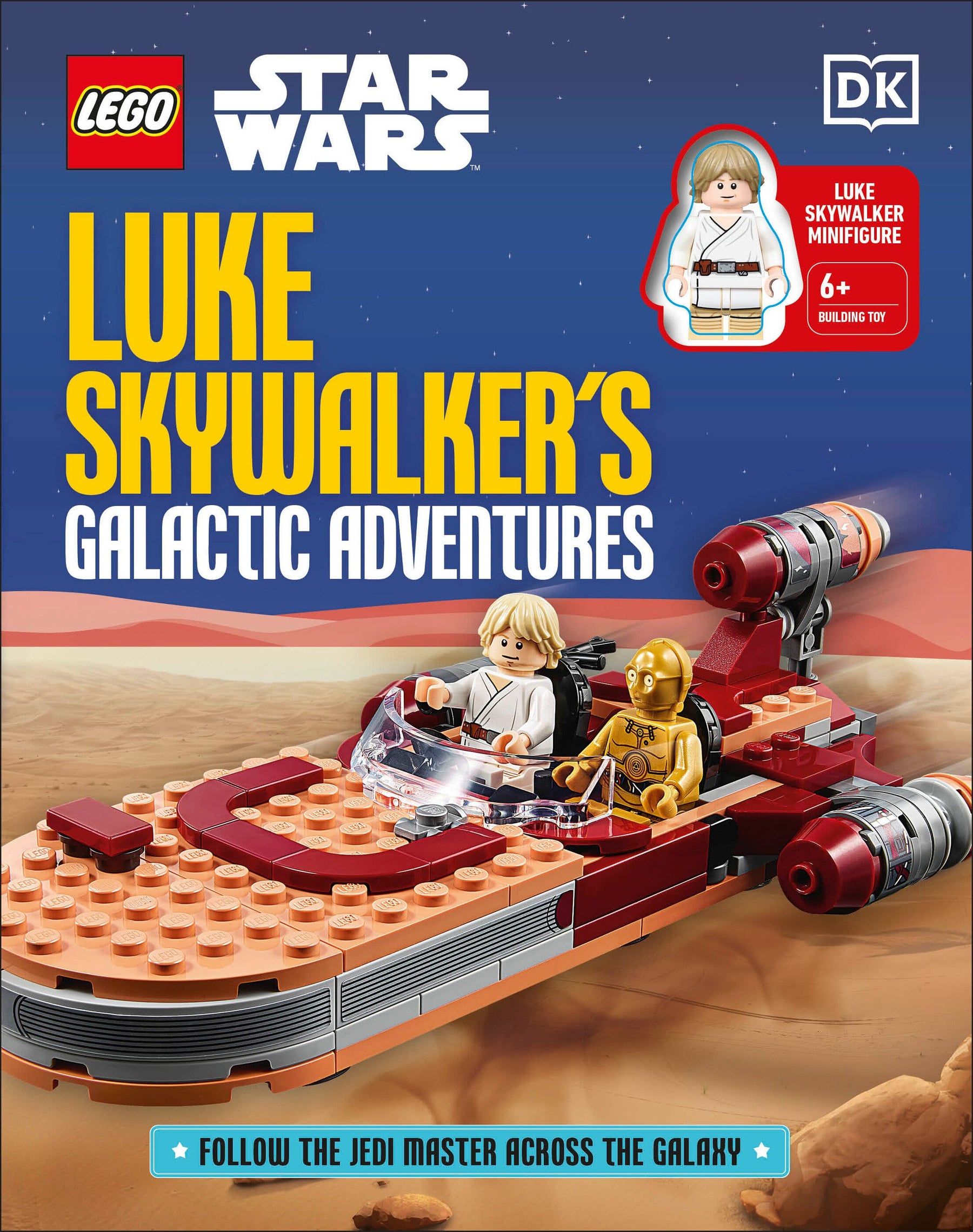 Penguin Random House Graphic Novel LEGO Star Wars Luke Skywalker's Galactic Adventures 9798217310159 PRH-9798217310159