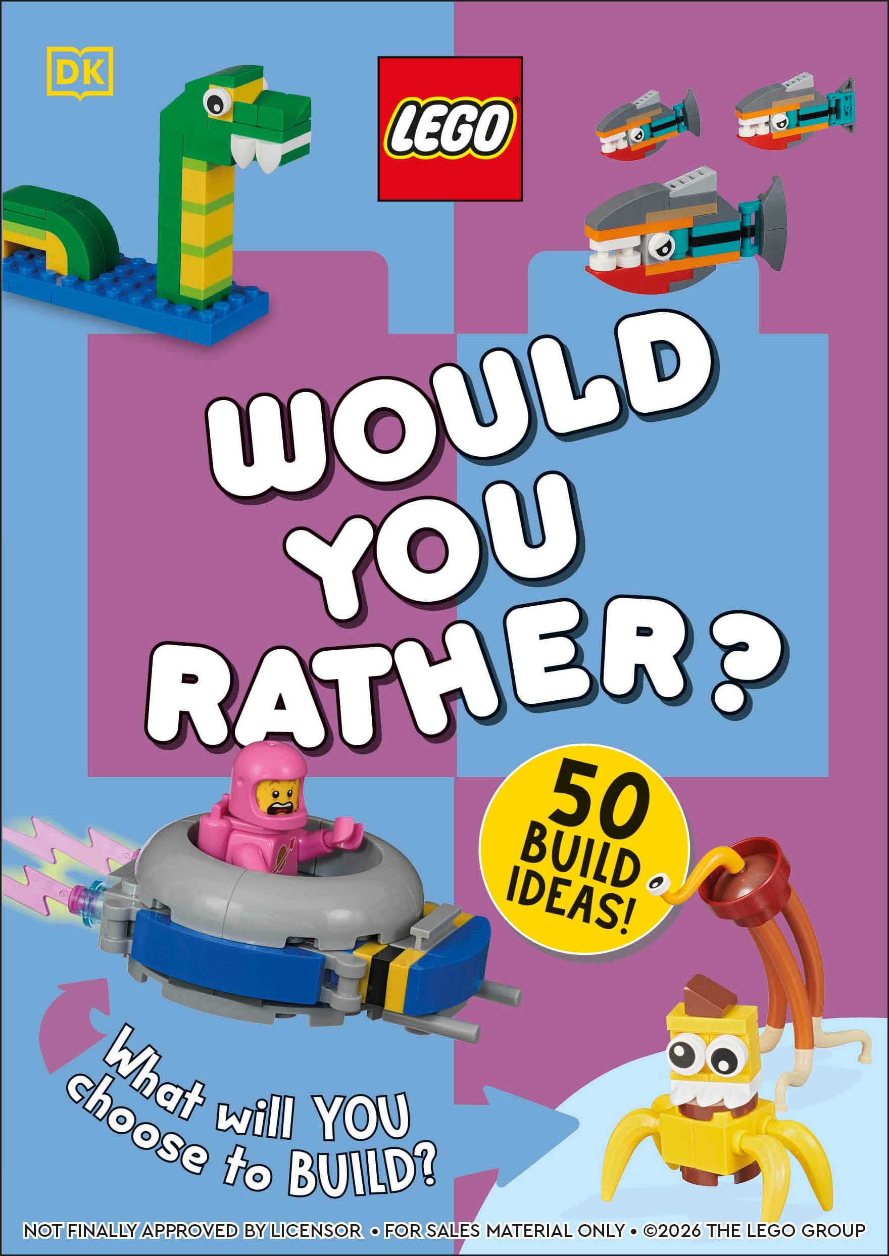 Penguin Random House Graphic Novel LEGO: Would You Rather? 9798217311569 PRH-9798217311569