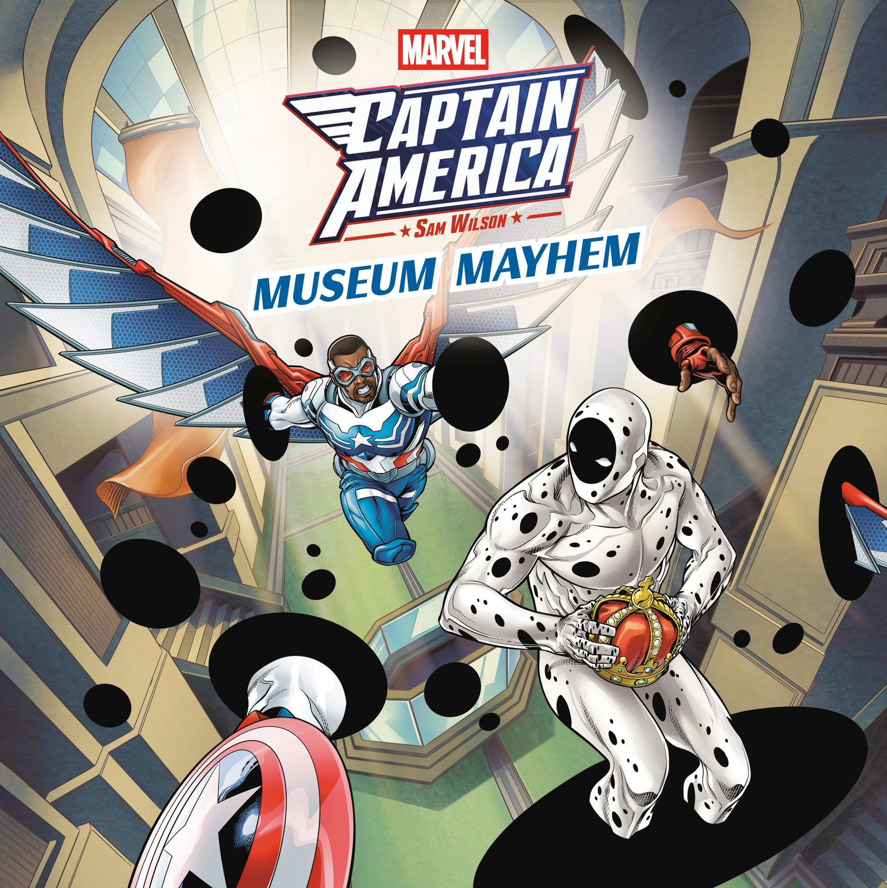 Penguin Random House Graphic Novel Museum Mayhem (Marvel: Captain America Sam Wilson) 9780736447997 PRH-9780736447997