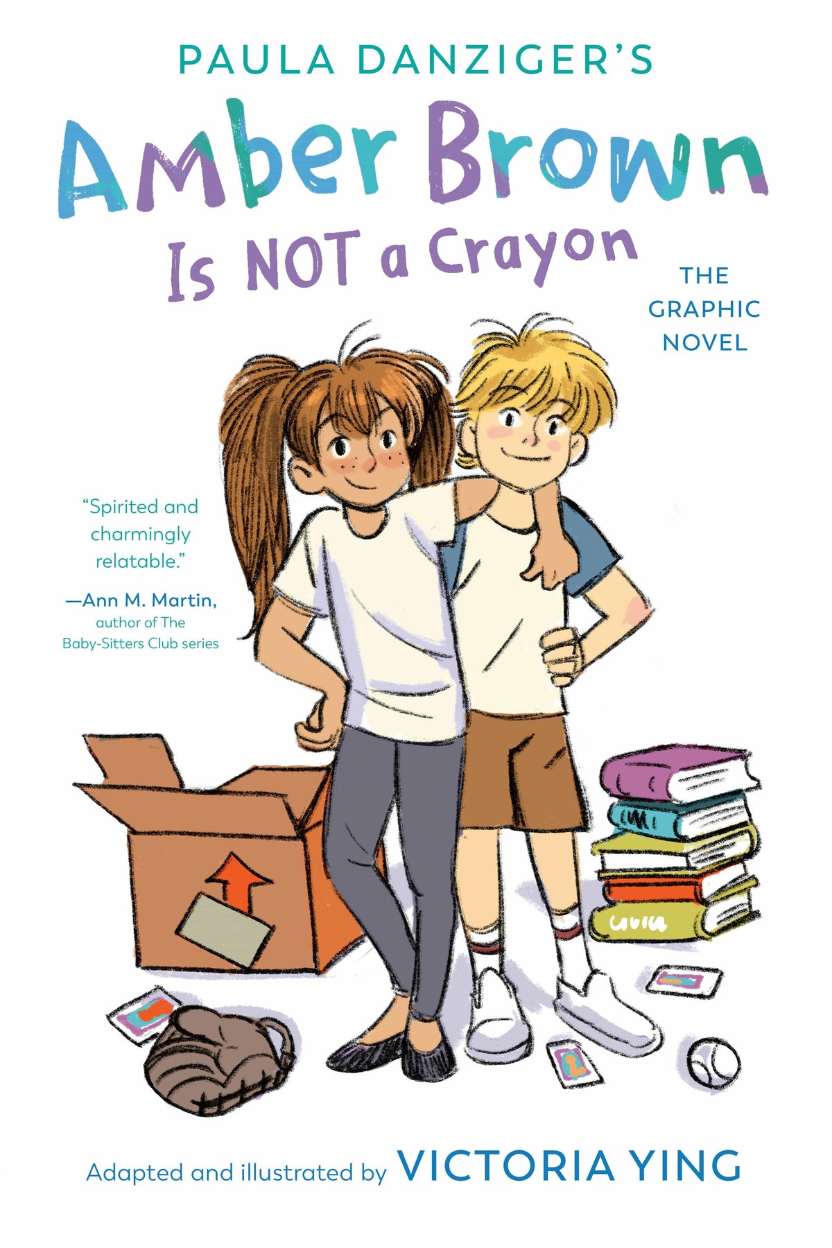 PENGUIN YOUNG READERS Graphic Novel AMBER BROWN IS NOT A CRAYON GN 9780593615706 MAR241832