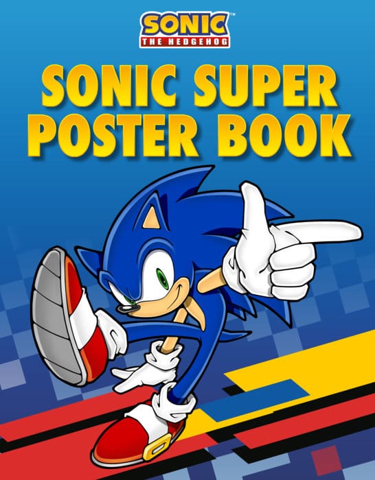 Penguin Young Readers Group Books > Art Books Sonic the Hedgehog: Sonic Super Poster Book (Release Date: 09/09/2026) 9798217250165 PRH-9798217250165