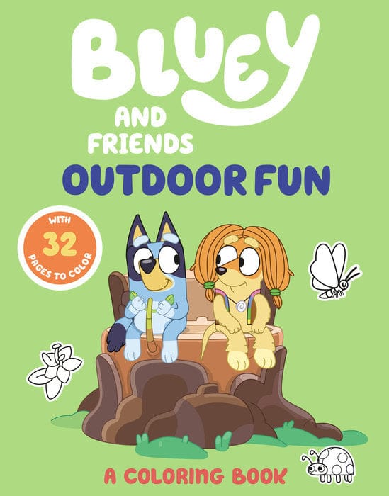 Penguin Young Readers Group Books > Coloring Books Bluey and Friends: Outdoor Fun - A Coloring Book 9798217142729 PRH-9798217142729