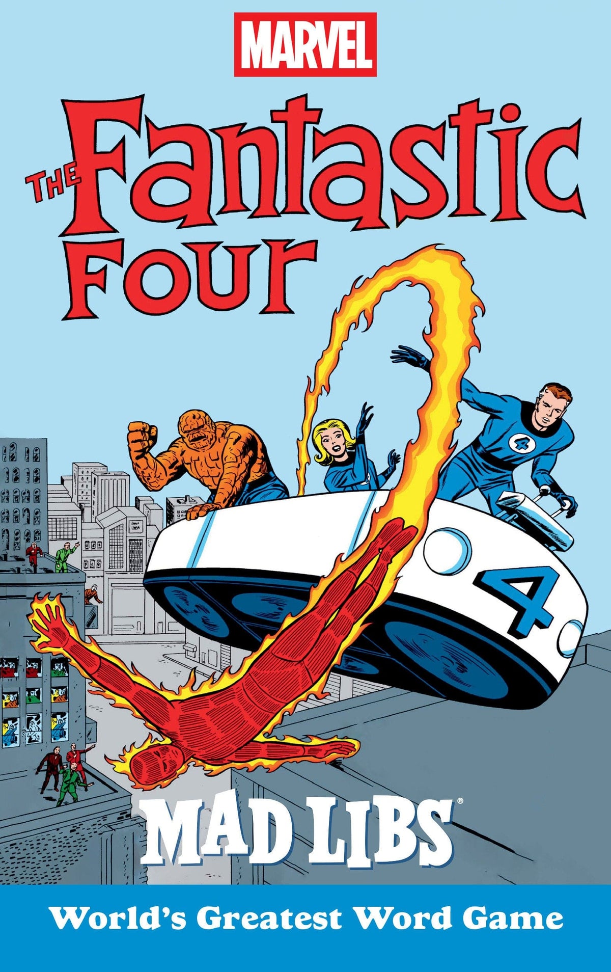 Penguin Young Readers Group Graphic Novel Marvel's The Fantastic Four Mad Libs TP 9780593890813 PRH-9780593890813