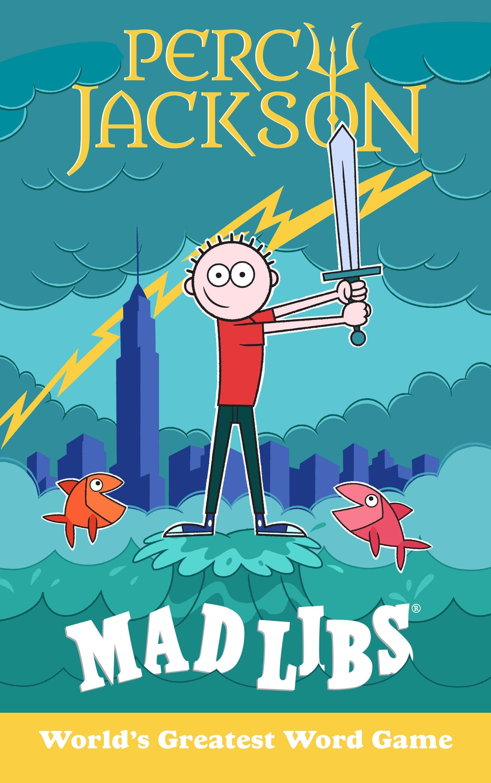 Penguin Young Readers Group Graphic Novel Percy Jackson Mad Libs TP 9780593891261 PRH-9780593891261