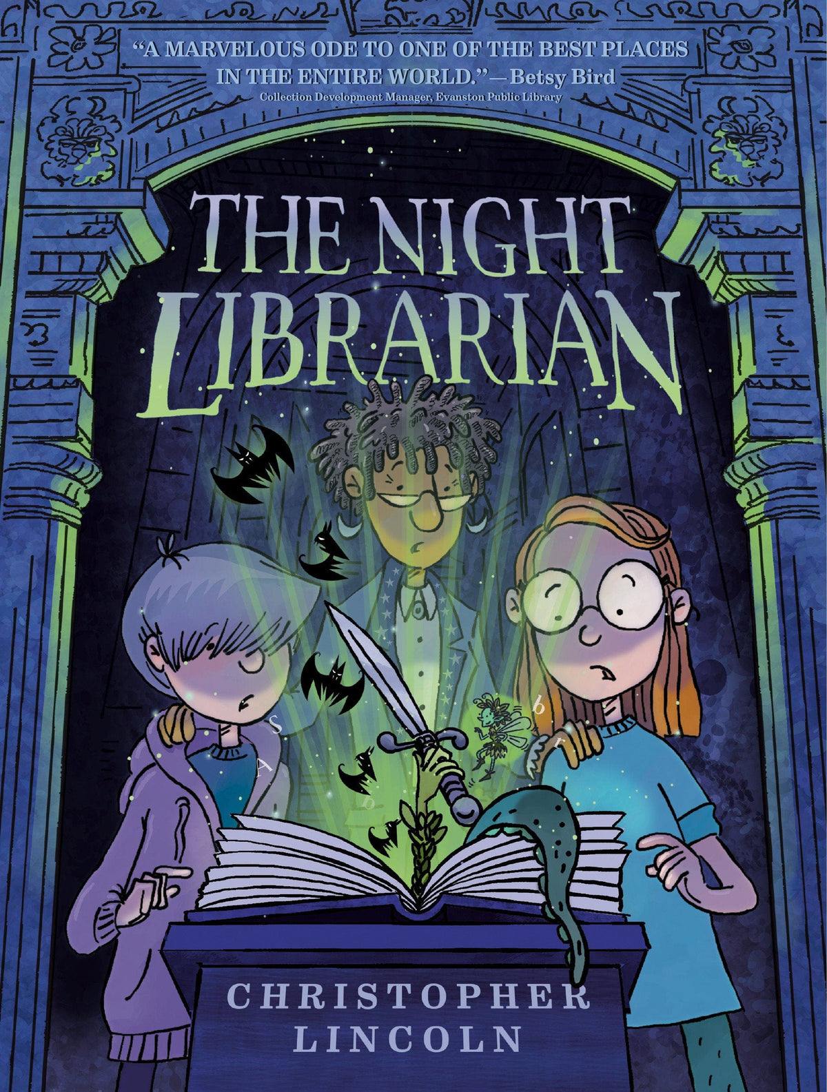 Penguin Young Readers Group Graphic Novel The Night Librarian Hardcover 9780593617656 PRH-9780593617656