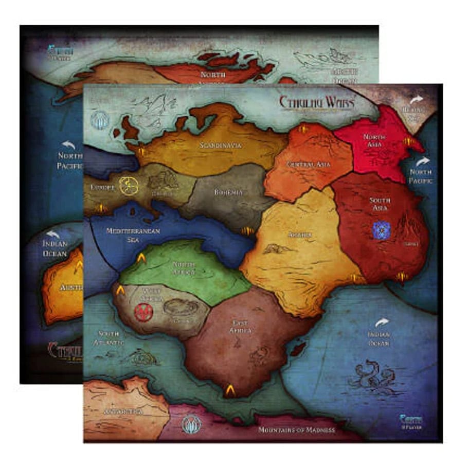 Petersen Games Board Games > Large Box Games > Expansions Cthulhu Wars: Earth 6-8 Player Map Expansion 680569977748 PSGCWM4
