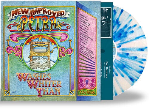 Petra Music > Vinyl Records Petra - Washes Whiter Than - Blue Splatter 763416069909 GIRD1112.1