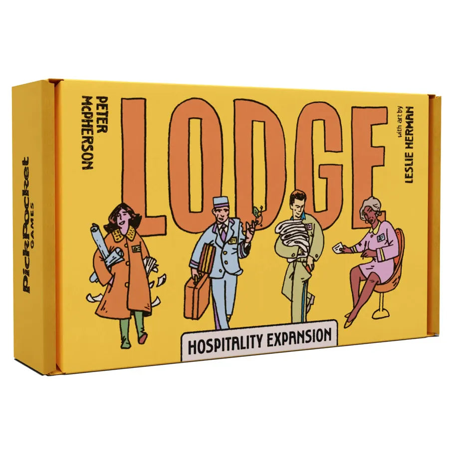 Pickpocket Games Board Games > Large Box Games > Expansions Lodge: Hospitality Expansion 860012888375 PCK0203