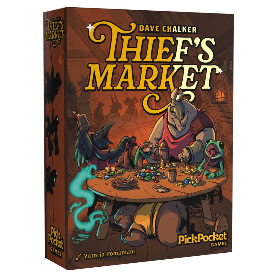PICKPOCKET GAMES Board Games Thief's Market 860012888306 PCK0101