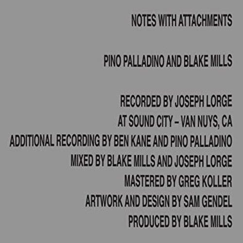Pino Palladino Music > Vinyl Records Palladino,Pino / Mills,Blake - Notes With Attachments 602435536026 IMPB003332201.1
