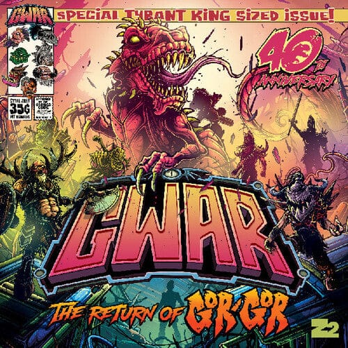 Pit Records Music > Vinyl Records GWAR - The Return of Gor Gor (Indie Exclusive, Colored Vinyl, Green, Deluxe Edition, Hardcover) 853288003368 PITR12A.1
