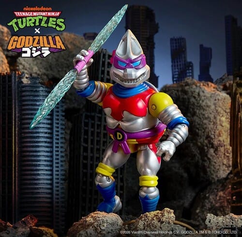 Playmates Toys Toys > Action Figures > Animation Playmates Toys: Teenage Mutant Ninja Turtles x Godzilla - Don x Jet Jaguar 043377846727 PMTY46727