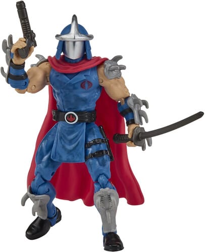 Playmates Toys Toys > Action Figures > Animation Teenage Mutant Ninja Turtles x G.I. Joe - Cobra Commander x Shredder Action Figure 043377819035 PMTY19035
