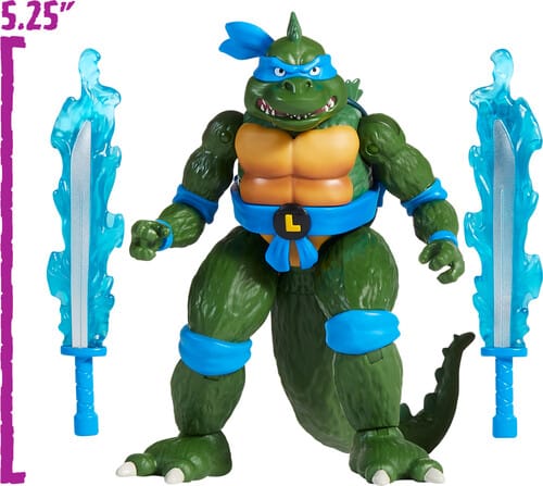 Playmates Toys Toys > Action Figures > Animation Teenage Mutant Ninja Turtles x Godzilla - Leo x Godzilla: King of the Mutants 043377846710 PMTY46710