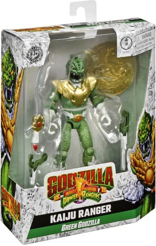 Playmates Toys Toys > Action Figures > Other Action Figures Playmates: Godzilla x Power Rangers - Kaiju Ranger, Green Godzilla 043377679332 PMTY79332