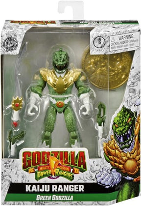 Playmates Toys Toys > Action Figures > Other Action Figures Playmates: Godzilla x Power Rangers - Kaiju Ranger, Green Godzilla 043377679332 PMTY79332