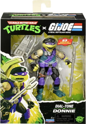 Playmates Toys Toys > Action Figures > Other Action Figures Playmates: Teenage Mutant Ninja Turtles x G.I. Joe - Dial-Tone x Donnie 043377819028 PMTY19028