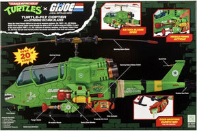Playmates Toys Toys > Action Figures > Other Action Figures Playmates: Teenage Mutant Ninja x G.I. Joe - Turtle-Fly Copter 043377819318 PMTY19318
