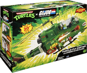 Playmates Toys Toys > Action Figures > Other Action Figures Playmates: Teenage Mutant Ninja x G.I. Joe - Turtle-Fly Copter 043377819318 PMTY19318