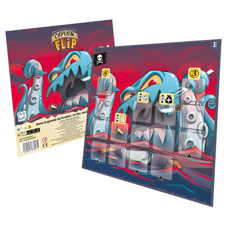 PlayPunk Board Games > Expansions Captain Flip: In the Jaws of the Kraken 5430003838099 PPCFGD38075