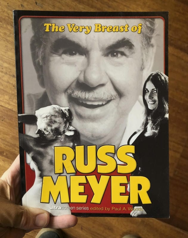 Plexus Publishing Books > Film & Music > Film The Very Breast of Russ Meyer - Book 9780859653091 MC-22563
