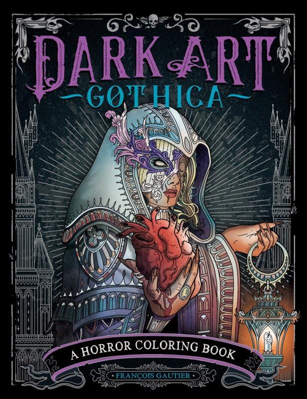 Plume Books > Coloring Books Dark Art Gothica: A Horror Coloring Book - Paperback 9780593471852 MC-17557