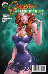 POCKET JACK COMICS Comic Books GUINEVERE & DIVINITY FACTORY #1 CVR B FLAPPER DRESS RB WHITE 8500590270972