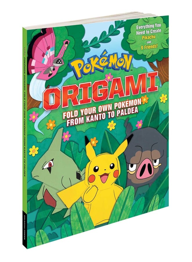 Pokemon Company Books > Activity Books Pokémon Origami: Fold Your Own Pokémon from Kanto to Paldea 9781604382273