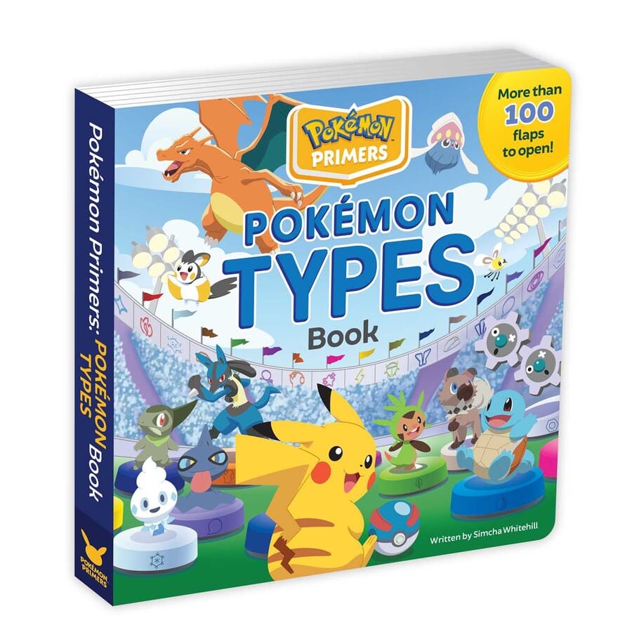 Pokemon Company Books Pokémon Primers: Types Book 9781604382181 9781604382181