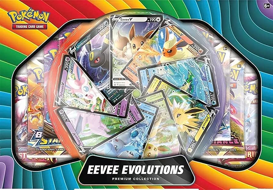 Pokemon Company Trading Card Games > Pokemon Pokemon TCG: Eevee Evolution Premium Collection 820650851742 PUI 290-85174