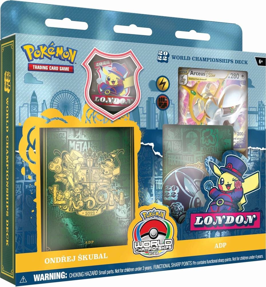 Pokemon Company Trading Card Games > Pokemon ADP - LONDON Pokemon TCG: World Championship Decks 2022 820650852206