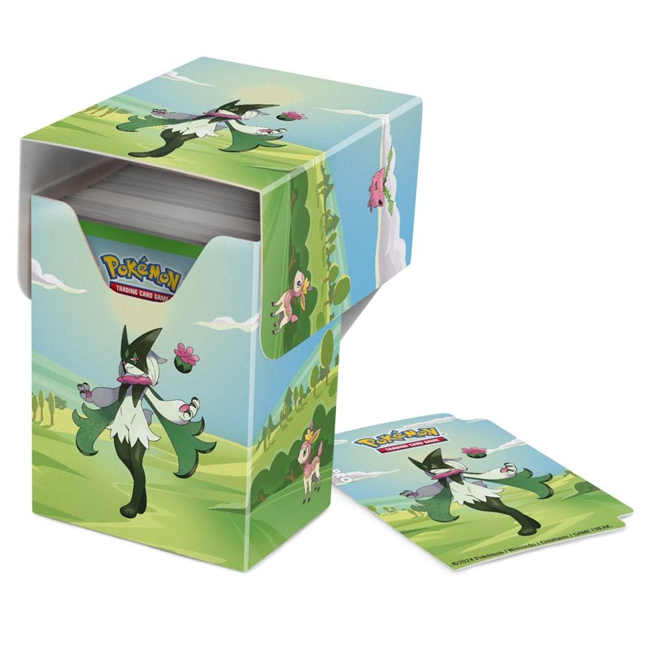 Pokemon Company Trading Card Games > Pokemon Deck Box: Pokémon: Morning Meadow Full View 074427164676 ULP16467