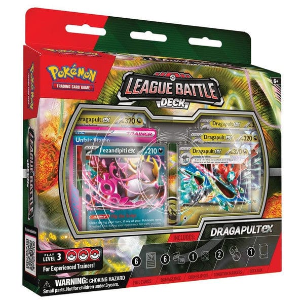 Pokemon Company Trading Card Games > Pokemon Dragapult ex Leauge 196214108943 PKU10394
