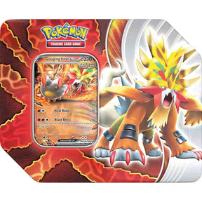 Pokemon Company Trading Card Games > Pokemon Gouging Fire Ex Pokemon TCG: Paradox Destinies Tin 820650858406 PKU85840