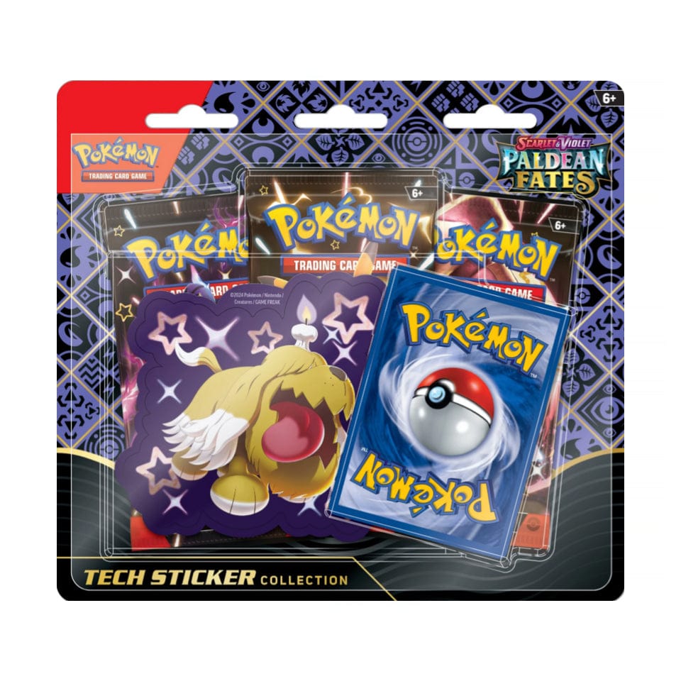 Pokemon Company Trading Card Games > Pokemon GREAVARD Pokémon TCG: Scarlet & Violet 4.5: Paldean Fates: Tech Sticker Collection 820650856136 PKU85613