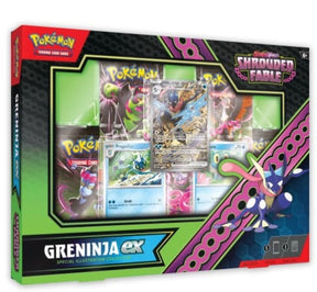 Pokemon Company Trading Card Games > Pokemon Greninja Pokemon TCG: Scarlet & Violet 6.5 Shrouded Fable- Special Illustration Collection Case (Kingdra/Greninja ex) 820650412431 PKU41244