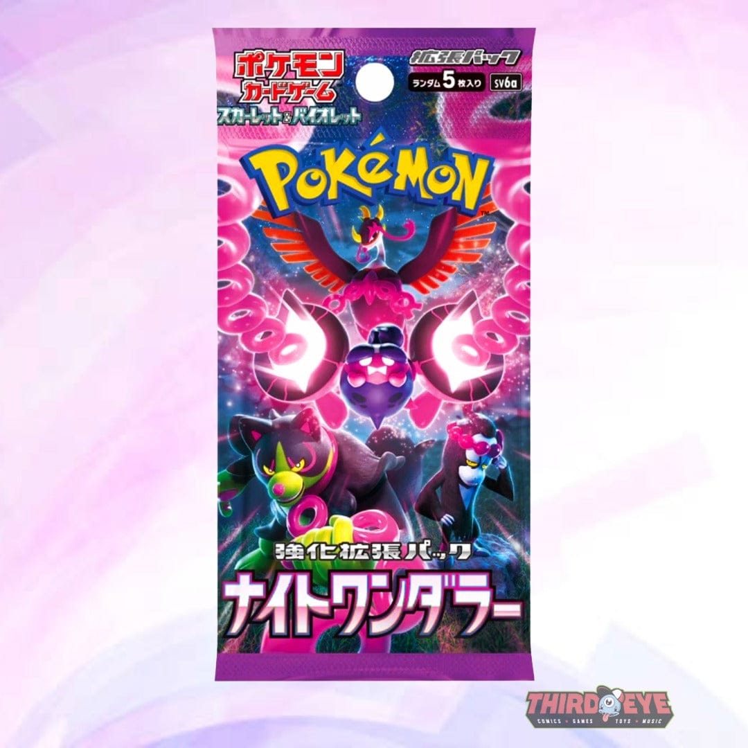 Pokemon Company Trading Card Games > Pokemon Japanese Pokemon - Scarlet & Violet Expansion Pack - NIGHT WANDERER 4521329362571