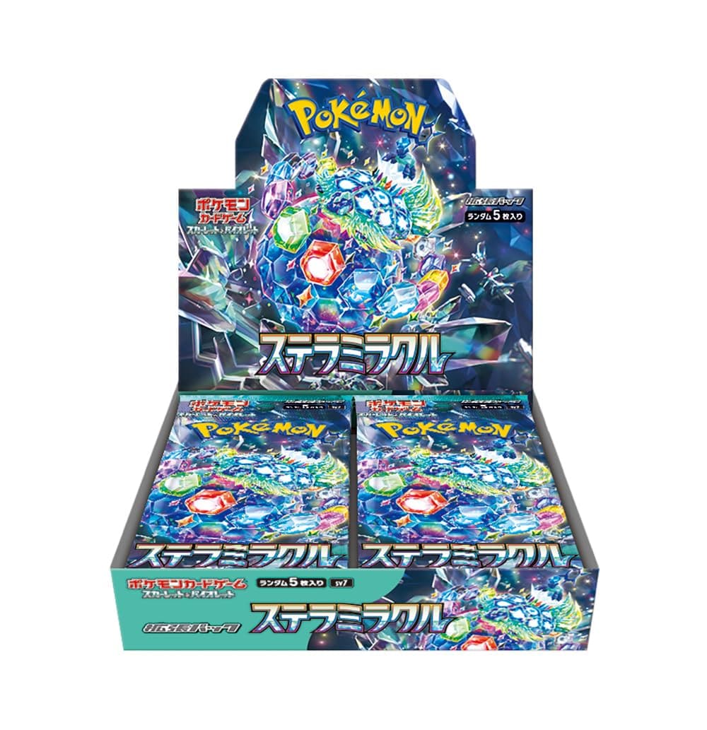 Pokemon Company Trading Card Games > Pokemon Japanese Pokemon - Scarlet & Violet - STELLAR CROWN BOOSTER BOX 4521329361000