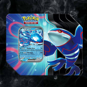 Pokemon Company Trading Card Games > Pokemon Kyogre ex Pokémon TCG: Azure Legends Tin 0196214106482 PKU10148