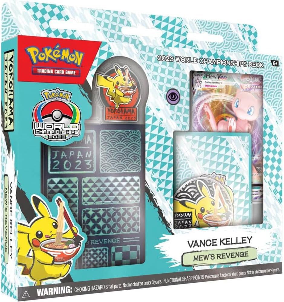 Pokemon Company Trading Card Games > Pokemon MEW'S REVENGE - VANCE KELLEY Pokemon TCG: World Championship Decks 2023 820650856037