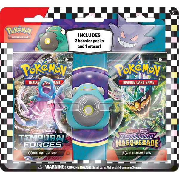 Pokemon Company Trading Card Games > Pokemon Pokemon TCG: Back to School 2024 Eraser Blister (2 types)