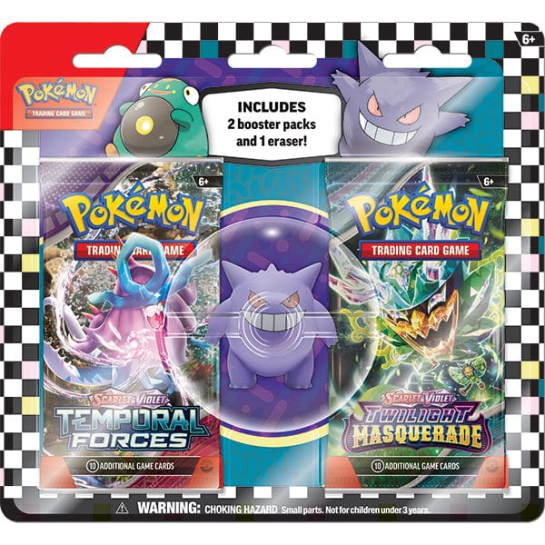 Pokemon Company Trading Card Games > Pokemon Pokemon TCG: Back to School 2024 Eraser Blister (2 types)