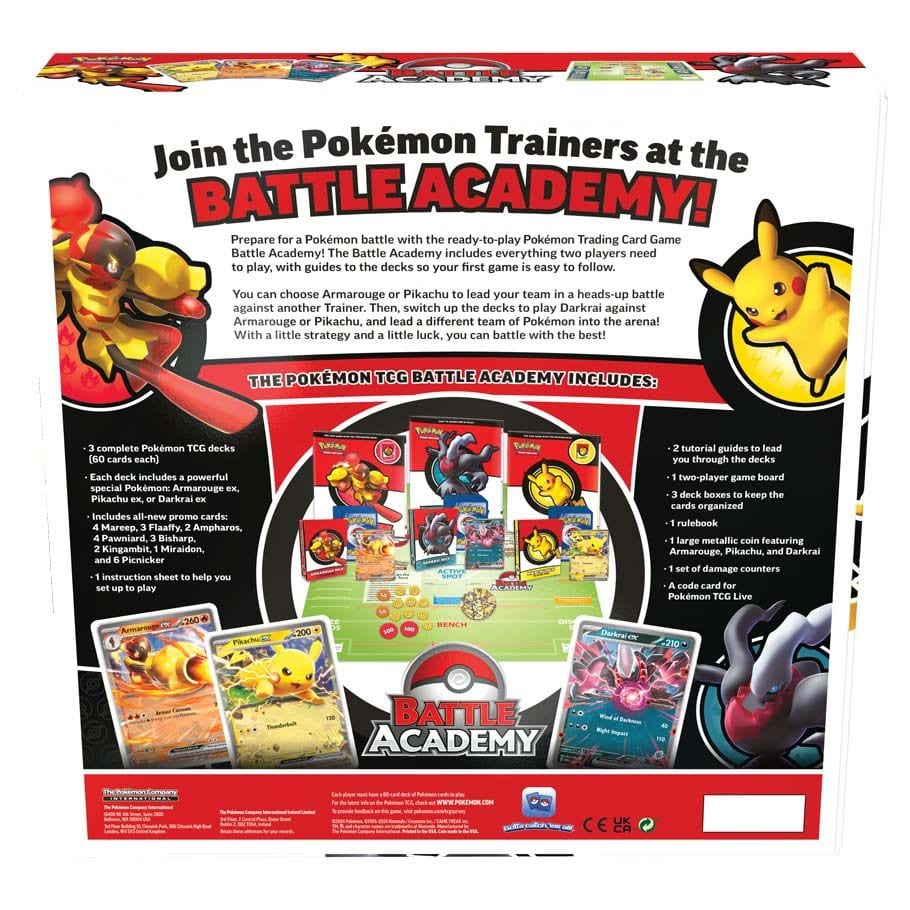 Pokemon Company Trading Card Games > Pokemon Pokémon TCG: Battle Academy: 2024 820650856952 PKU85695